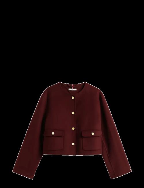 Tommy Hilfiger | Df Wool Blend Reg Lady Jacket | 38