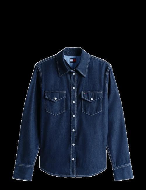Tommy Jeans | Regular Fit Ls Shirt Dark Blue | M