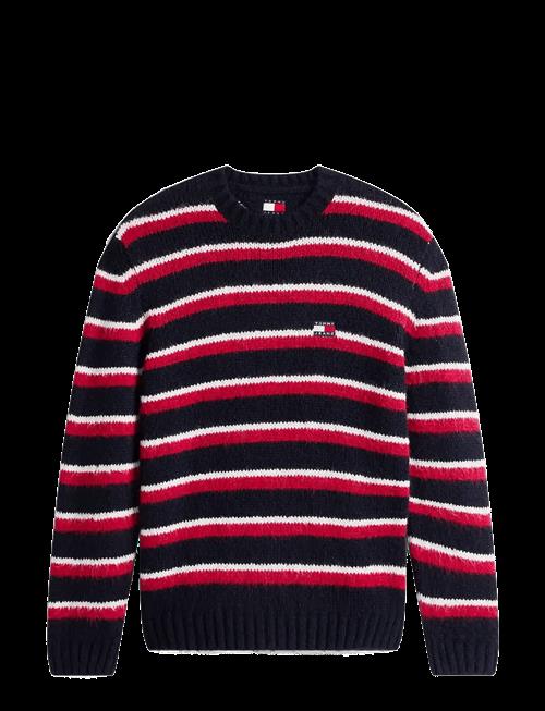 Tommy Jeans | Tjm Reg Brshd Strpe Badge Sweat | S