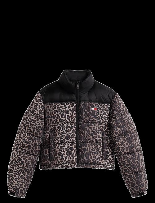 Tommy Jeans | Tjw Cropped Leopard Puffer | L