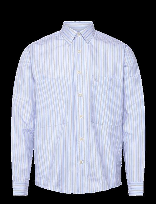 Lindbergh | Fine Striped L/S Shirt | XXL