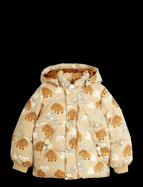 Mini Rodini | Mammoths Hooded Puffer Jacket | 116/122