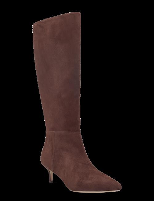 Lauren Ralph Lauren | Mckay Suede Tall Boot Heel | 37