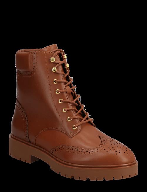 Lauren Ralph Lauren | Allyson Perforated Lace-Up Bootie | 38