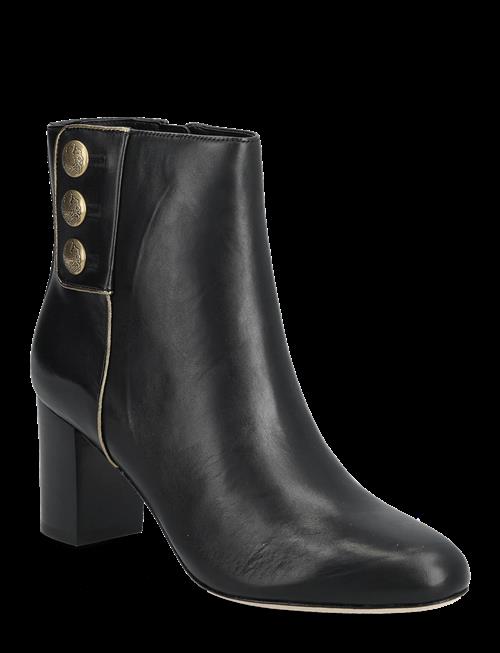 Lauren Ralph Lauren | Kennedi Burnished Leather Bootie Heel | 37