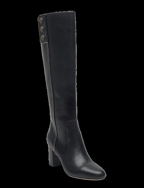 Lauren Ralph Lauren | Kennedi Burnished Leather Tall Boot Heel | 37