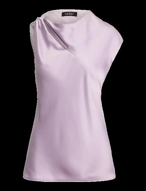 Lauren Ralph Lauren | Charmeuse Asymmetrical Blouse | L