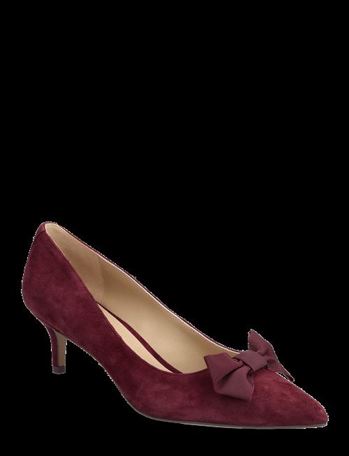 Lauren Ralph Lauren | Adrienne Bow-Trim Suede Pump | 41