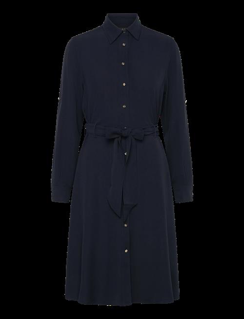 Lauren Ralph Lauren | Double-Faced Georgette Shirtdress | 46