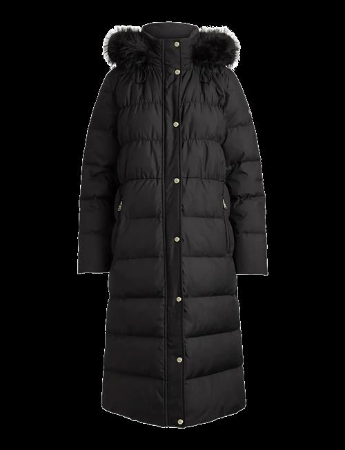 Lauren Ralph Lauren | Faux-Fur-Trim Hooded Down Coat | XL