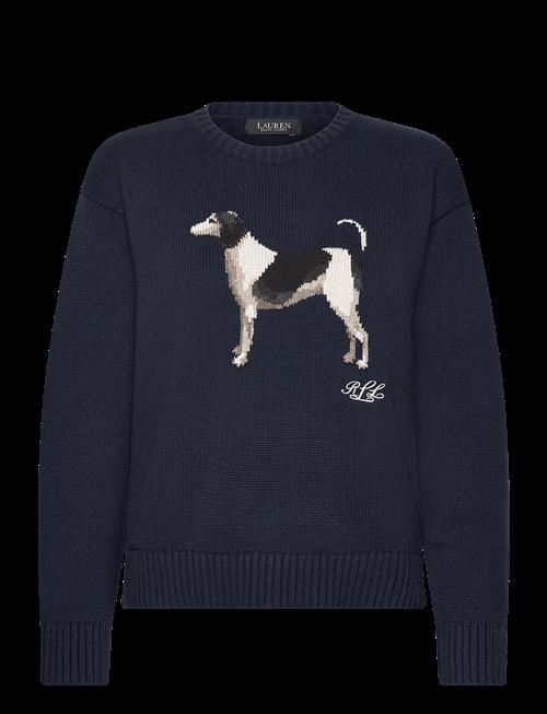 Lauren Ralph Lauren | Intarsia-Knit Dog Cotton Sweater | L