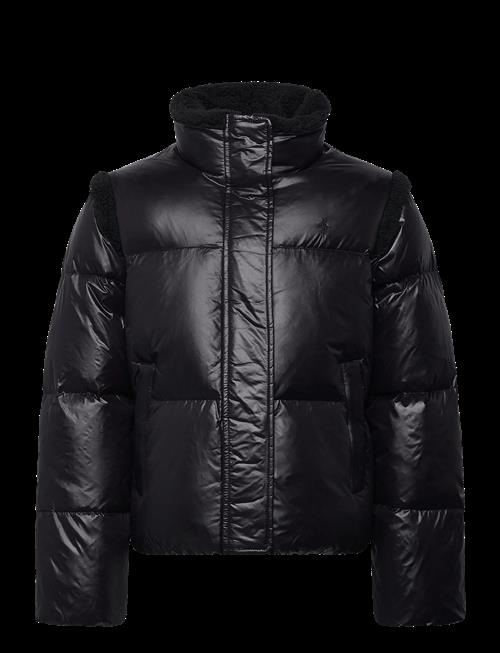 Ralph Lauren Kids | Teddy Fleece–Trim Down Boxy Jacket | 154-158