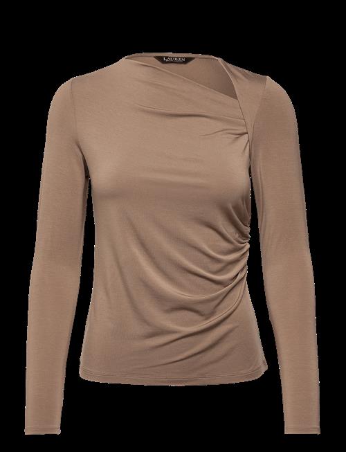 Lauren Ralph Lauren | Stretch Jersey Asymmetrical Top | L