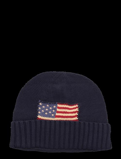 Ralph Lauren Kids | Combed Cotton Flag Hat | L/XL