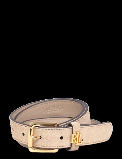 Lauren Ralph Lauren | Logo-Keeper Suede Skinny Belt | XS
