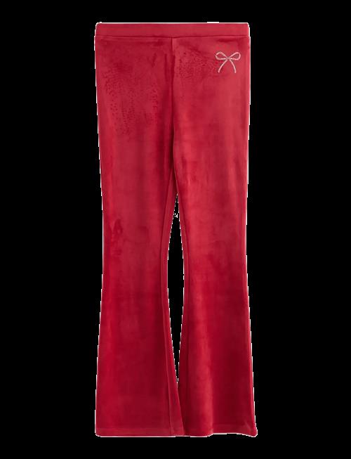 Lindex | Flared Bukser I Velour | 158