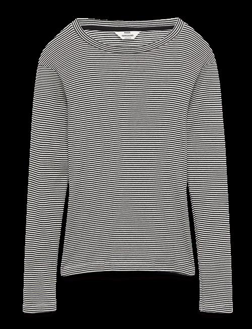 Mads Nørgaard | 2X2 Cotton Stripe Tuba Tee Ls | XS