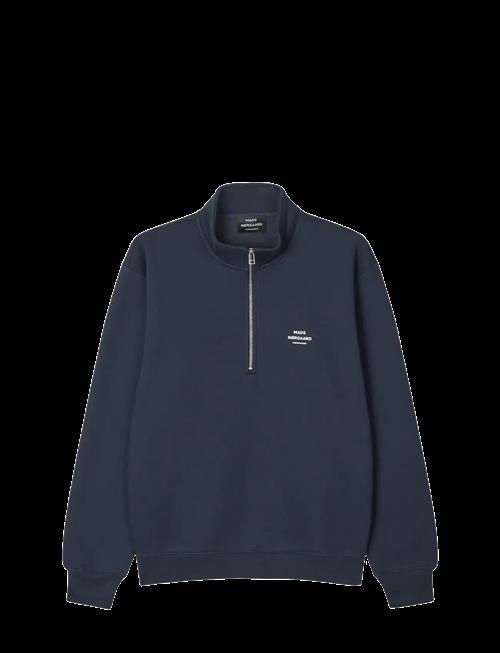 Mads Nørgaard | Standard Half Zip Logo Sweat | XL