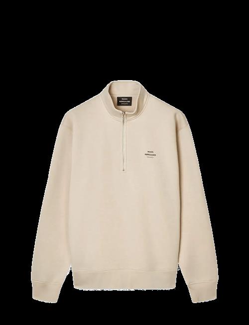 Mads Nørgaard | Standard Half Zip Logo Sweat | M