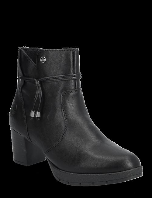 Rieker | Rieker Ladies Mid Height Boots 77667-00 Black | 42