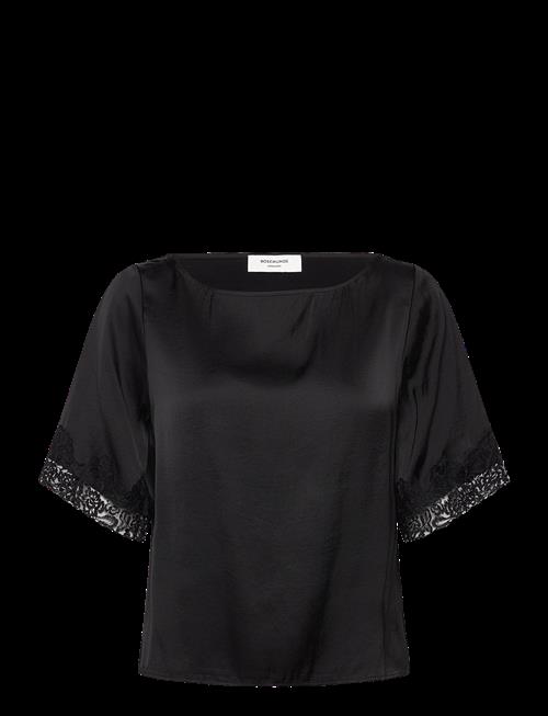 Rosemunde | Rwsatina Ss Lace Boatneck Blouse | 42