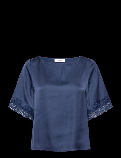 Rosemunde | Rwsatina Ss Lace Boatneck Blouse | 40