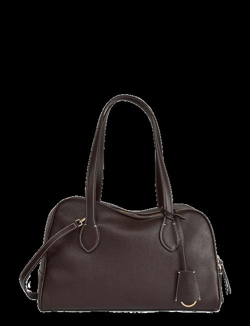 ATP Atelier | Noale Walnut/Contrast Stitch Grained Calf | ONE SIZE