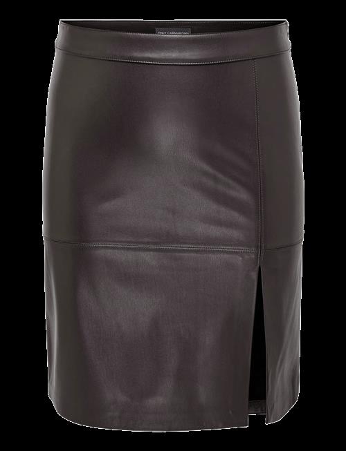 ONLY Carmakoma | Caroline Faux Leather Skirt Otw | 52