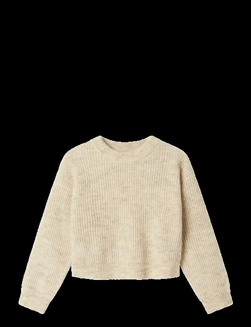 name it | Nkfholly Ls Boxy Short Knit Noos | 146-152