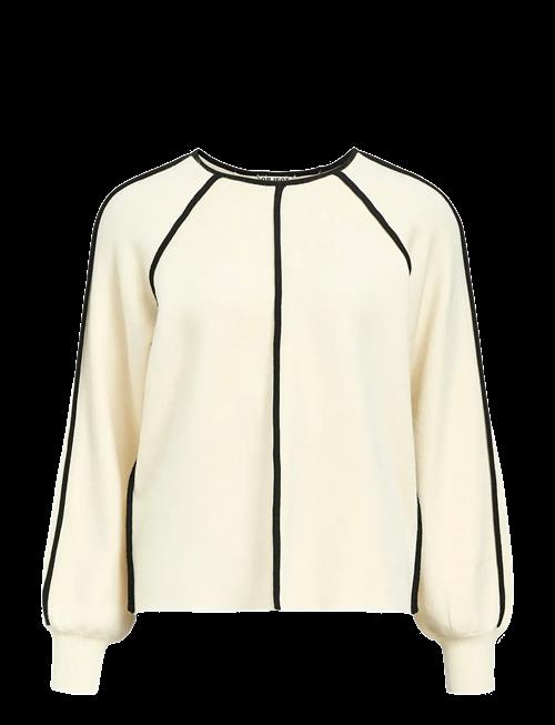 Object | Objreynard Ls Lo Contrast Pullover Div | XS