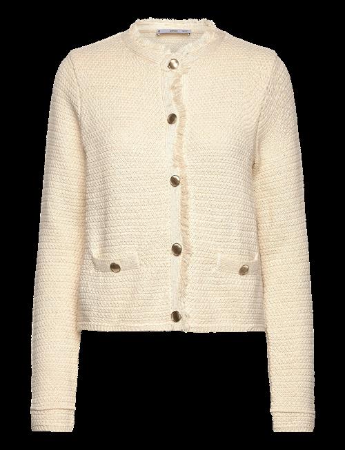 Mango | Knitted Cardigan With Frayed Ends | XS