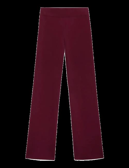 Mango | Knitted Trousers With Elastic Waistband | XS