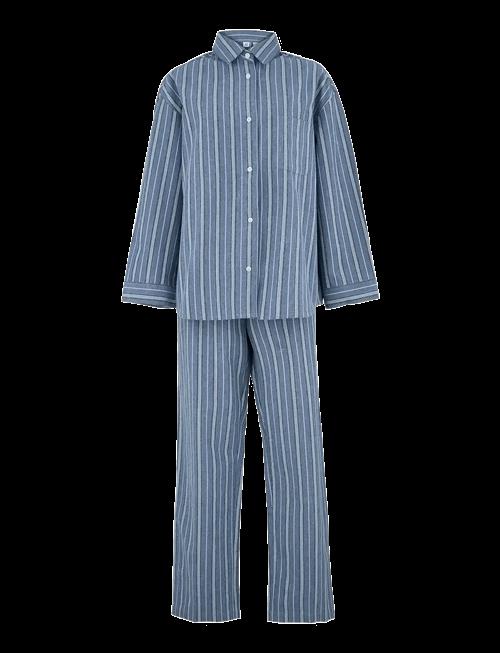 Becksöndergaard | Striped Flannel Pyjamas Set | XS