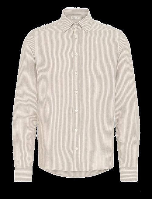Casual Friday | Cfhanes Linen Mix Ls Shirt | XL