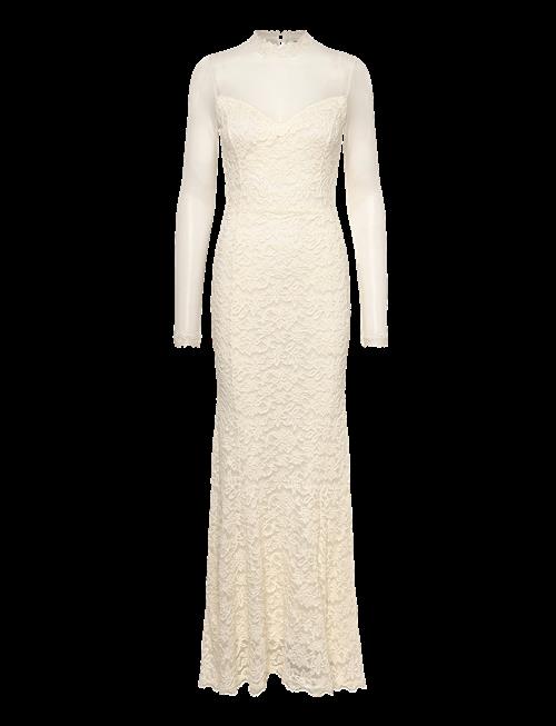 Rosemunde | Rwdelicia Ls T-Neck Long Bridal Dress | S