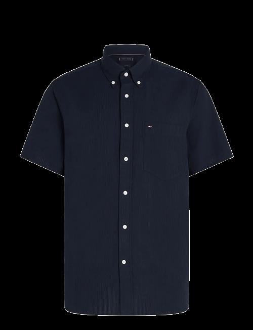 Tommy Hilfiger | Seersucker Solid Ss Rf  Shirt | M