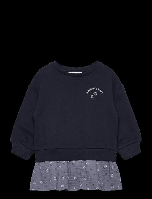 Mango | Floral Sweatshirt Dress | 3-4