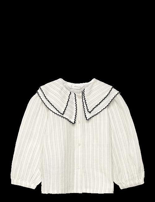 Mango | Striped Blouse With Peter Pan Collar | 18-24M