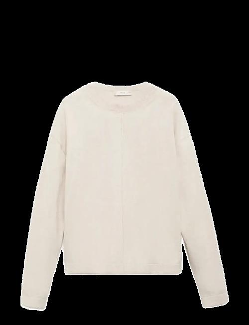 Mango | Decorative Seams Cotton Sweater | 5-6