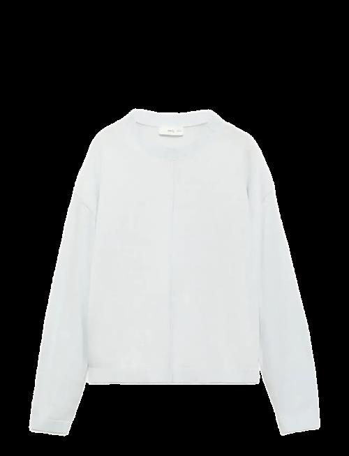 Mango | Decorative Seams Cotton Sweater | 9-10
