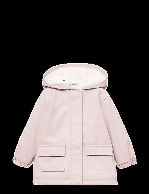 Mango | Rubberised Coat With Fur-Effect Lining | 2-3