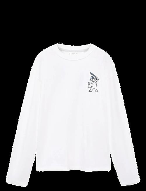 Mango | Printed Cotton-Blend T-Shirt | 5-6