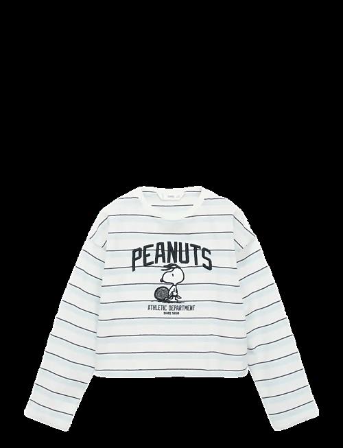 Mango | Snoopy Embroidered T-Shirt | 9-10