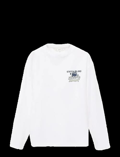 Mango | Printed Long Sleeve T-Shirt | 5-6