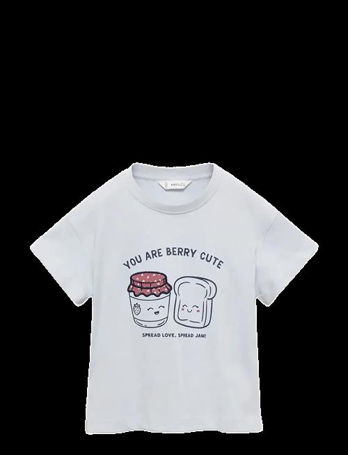 Mango | Embossed Detail Printed T-Shirt | 3-4