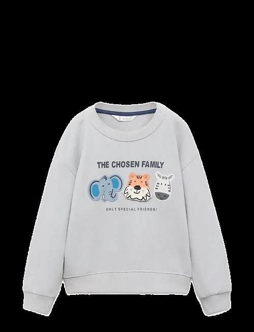 Mango | Sweatshirt With Embroidered Animals | 4-5