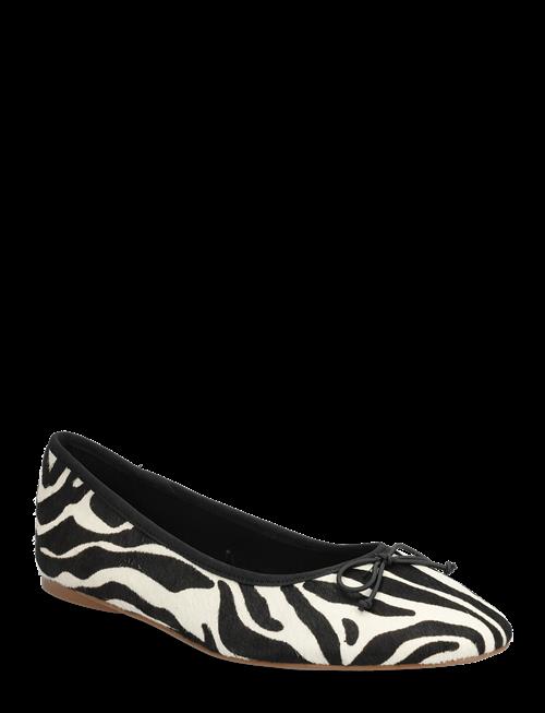 Mango | Animal-Print Ballet Flats | 37