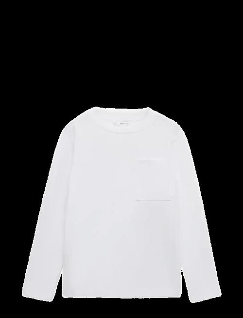 Mango | Long-Sleeved T-Shirt With Pocket | 9-10