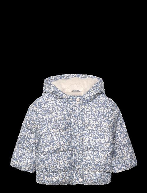 Mango | Fur-Effect Floral-Print Anorak | 2-3
