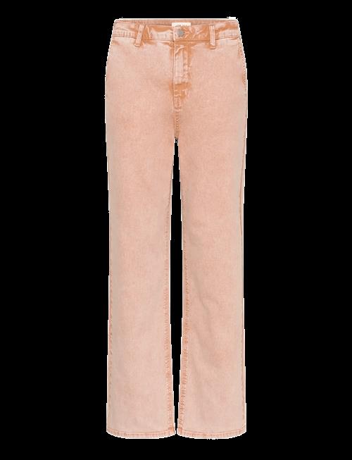 Cream | Crvisti Straight Washed Twill | 40 x 32